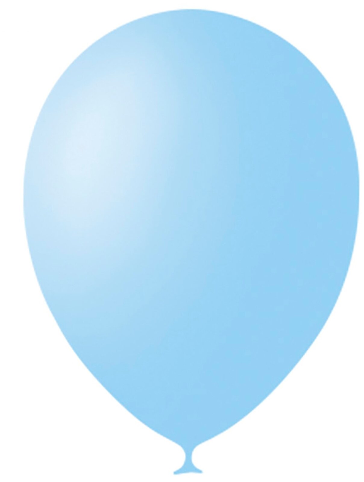 Набор воздушных шаров Latex Occidental пастель 12", светло-голубой, 100 шт.