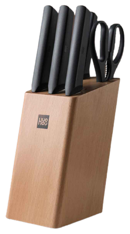 Набор кухонных ножей Xiaomi HuoHou Kitchen knife Set Lite [hu0057] - фото №2