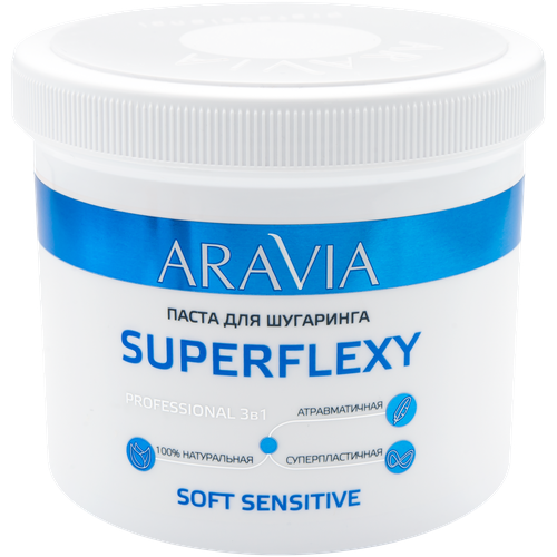 Купить ARAVIA Паста для шугаринга Superflexy Soft Sensitive 750 г, Лаборатория Эксперт, паста