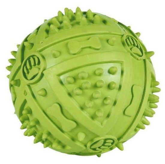 Trixie игрушка для собак Мяч футбольный со звуком 7 см