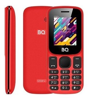 Мобильные телефоны BQ 1848 Step+ Black/Red