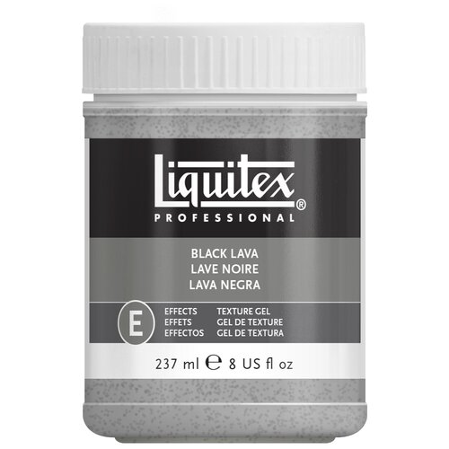 Liquitex Гель текстурный E черная лава 237мл