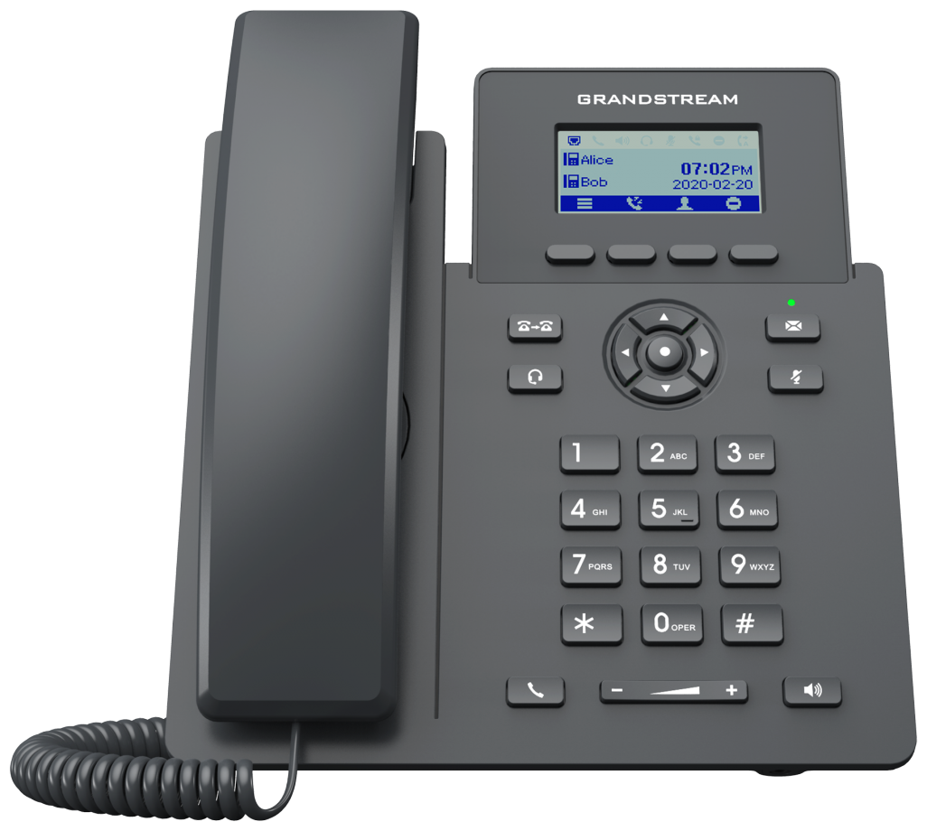 VoIP-телефон Grandstream GRP-2601P 2 линии 2 SIP-аккаунта PoE (GRP-2601P)