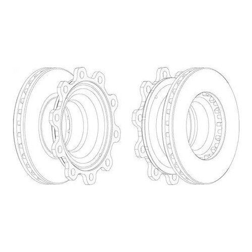 Тормозной диск BERAL AOZ6CH L 2163129 4044197305575 bcr193a BERAL