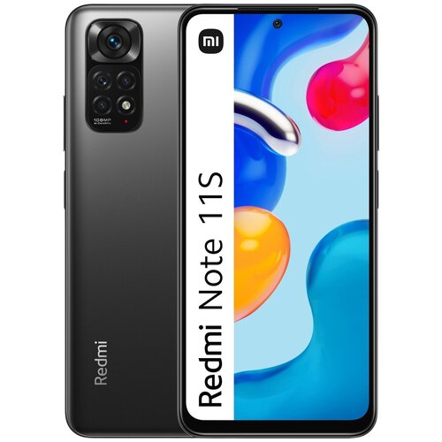 Смартфон Xiaomi Redmi Note 11S 664 ГБ Global графитовый серый 2223000₽