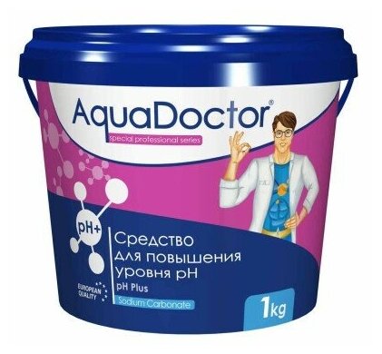 AquaDoctor pH Plus (средстов для повышения уровня ph) 1 кг - фотография № 3
