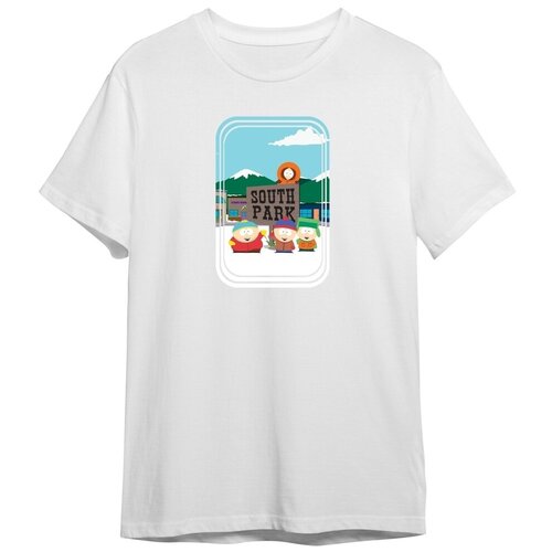 фото Футболка сувенир shop, хлопок, принт абстрактный, размер xl (50-52), черный