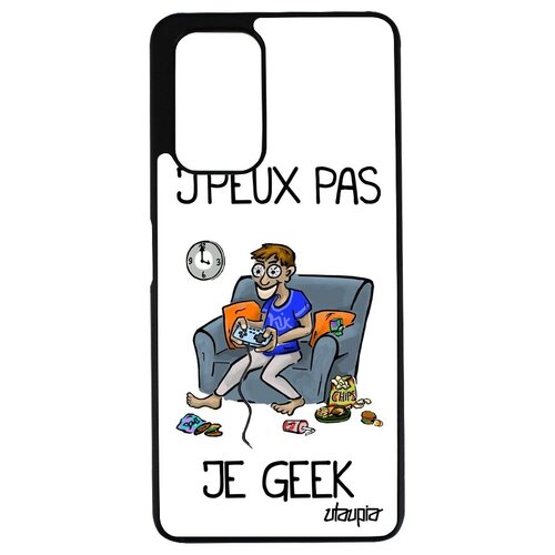 фото Противоударный чехол на телефон // xiaomi redmi note 10 pro // "не могу - играю!" шутка причина, utaupia, белый