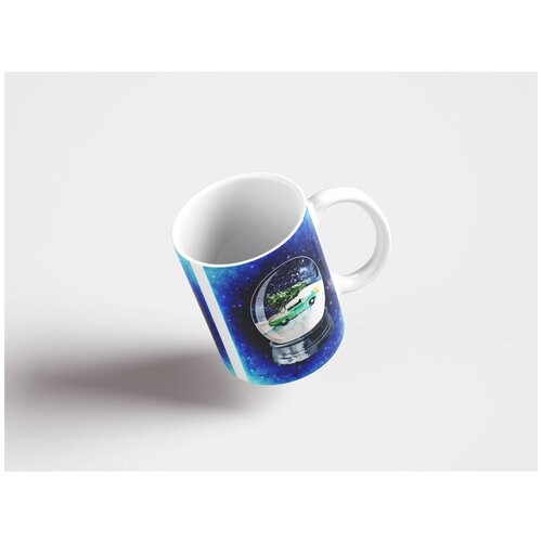 фото Кружка "зима, снежный шар, снег" 320 мл lotsprints