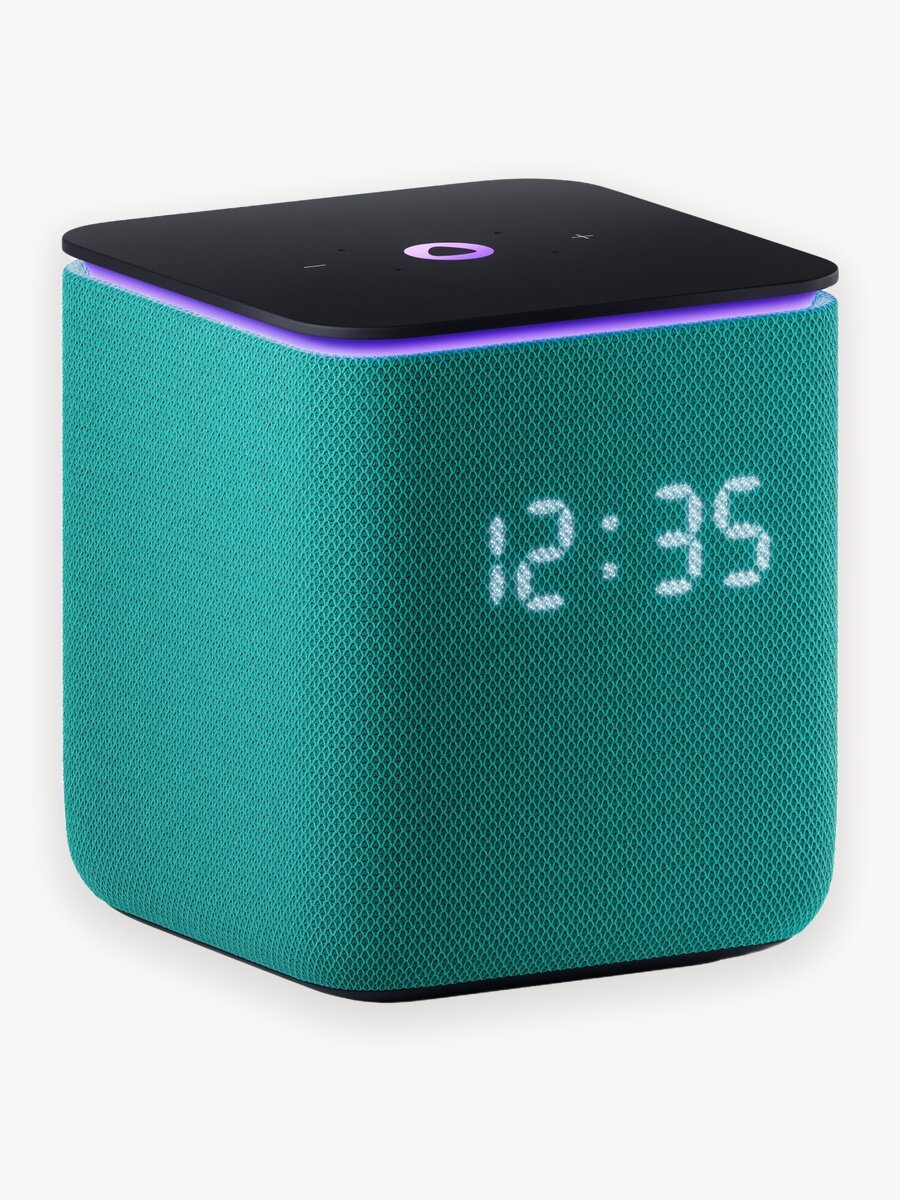 Умная колонка Яндекс Станция Миди с Алисой на YandexGPT, изумрудный, Zigbee