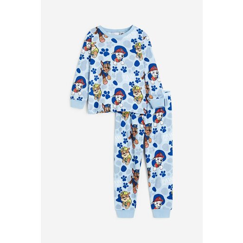 Пижама H&M, размер 98/104, голубой