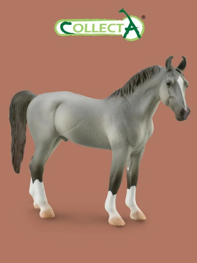 Фигурка лошади Collecta, жеребец Марвари серый