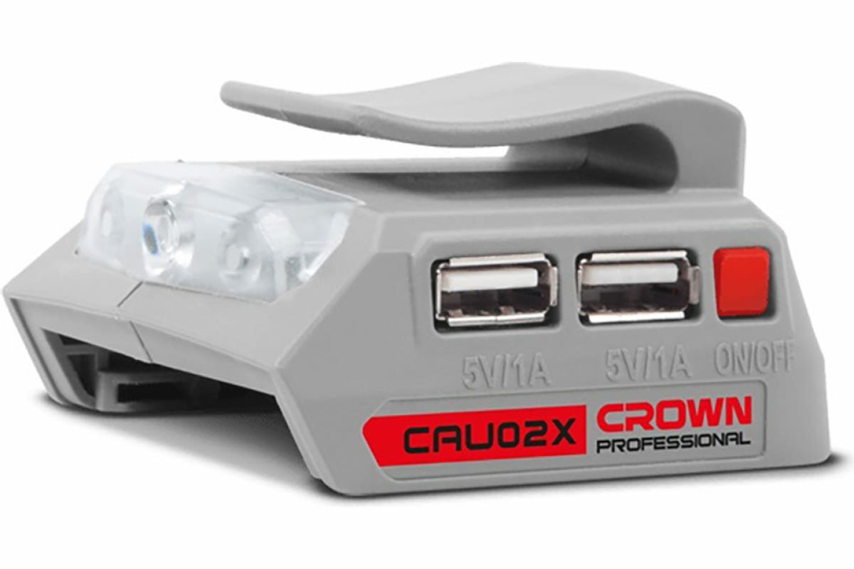 Универсальное зарядное устройство CROWN CAU02X