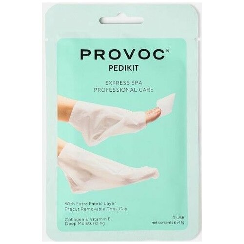 Provoc Pedikit Express Spa PROFESSIONAL CARE Носки для экспресс-спа педикюра, 17 г