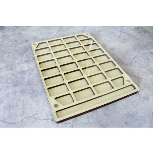 Органайзер для бисера Прямой с крышкой арт ОР-184 911₽