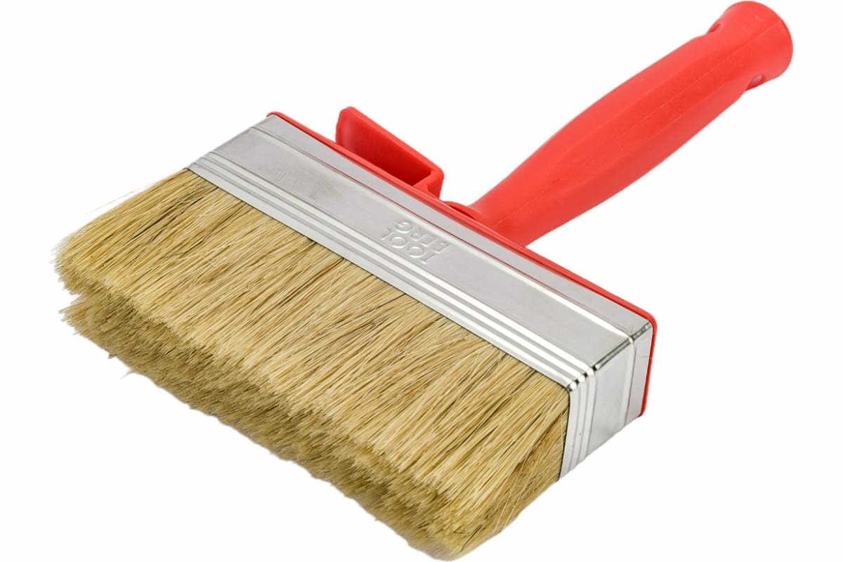 фото Кисть ракля T4P натуральная щетина 120*30мм