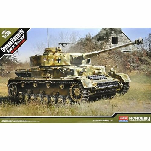 Academy сборная модель 13528 Panzer IV Ausf. H (late) 1:35