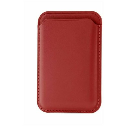 Чехол-картхолдер Wallet для Apple с MagSafe Red красный