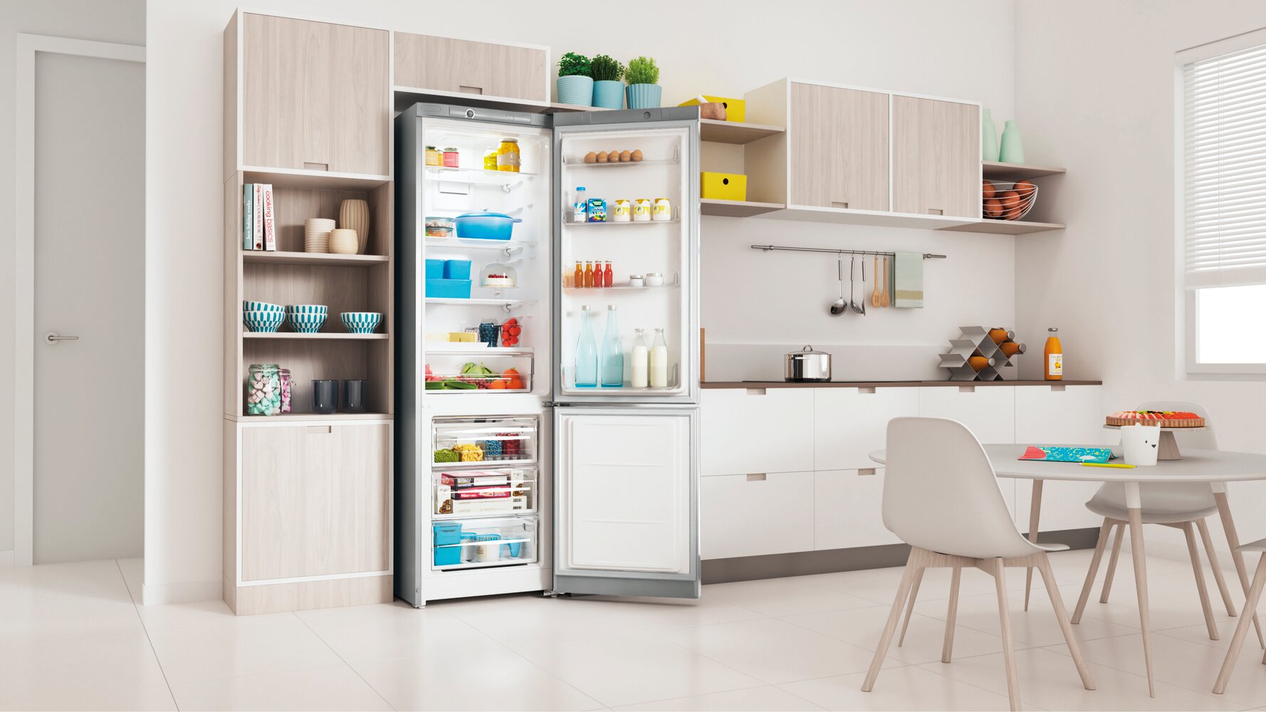 Двухкамерный холодильник Indesit ITS 4200 G, No Frost, серебристый - фотография № 6