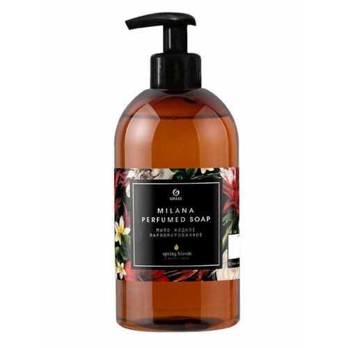 Grass Жидкое мыло парфюмированное Milana Spring Bloom, 300 мл