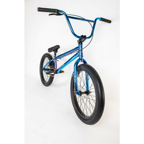 Велосипед BMX TechTeam Millenium 20, синий велосипед techteam millenium 20 зеркальный
