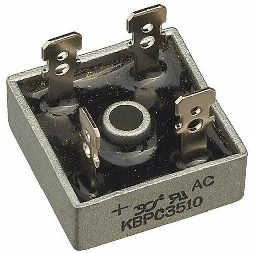 Диодный мост SEMTECH KBPC3510, однофазный, 35А, 1000В, серебристый
