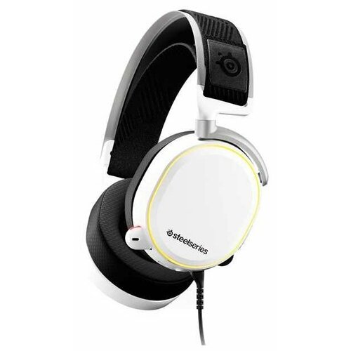Наушники проводные игровые SteelSeries Arctis Pro GameDAC белый 61454 21000₽