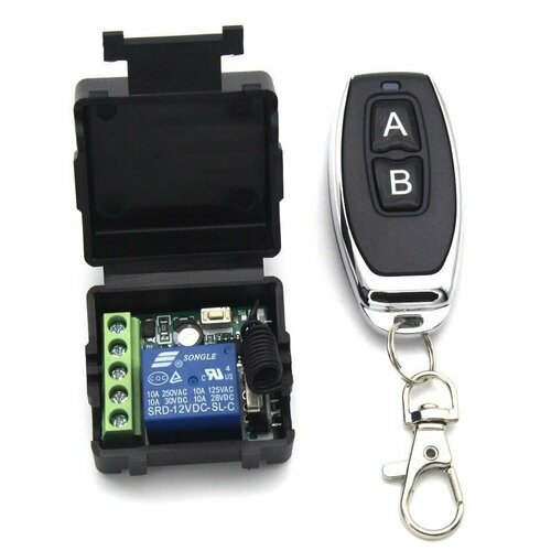 Радиореле 1 канал 24В 10А 433Мгц с пультом 1990₽