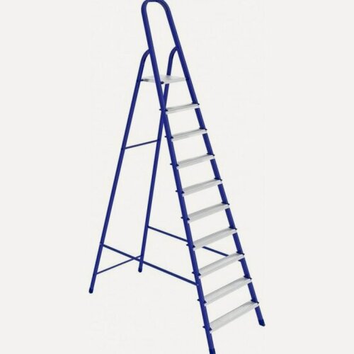 Изображение товара Стремянка Ремоколор стальная, 10 ступеней, 63-0-110