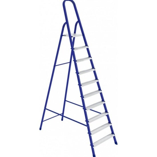 Стремянка Ремоколор стальная 10 ступеней 63-0-110