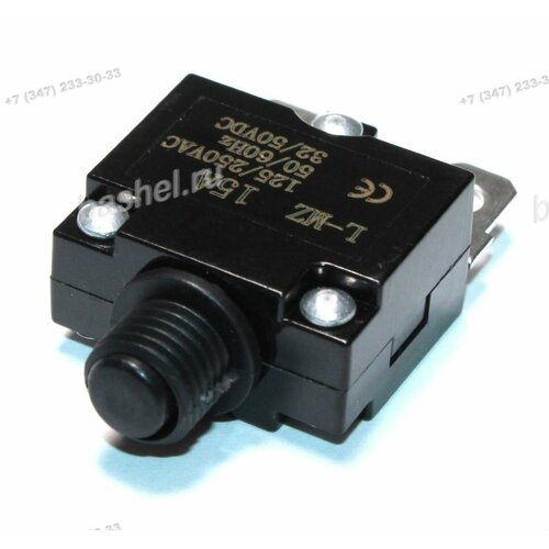 Выключатель автоматический L-MZ-01B 15A-B 15A 250VAC RUICHI электротовар 494₽