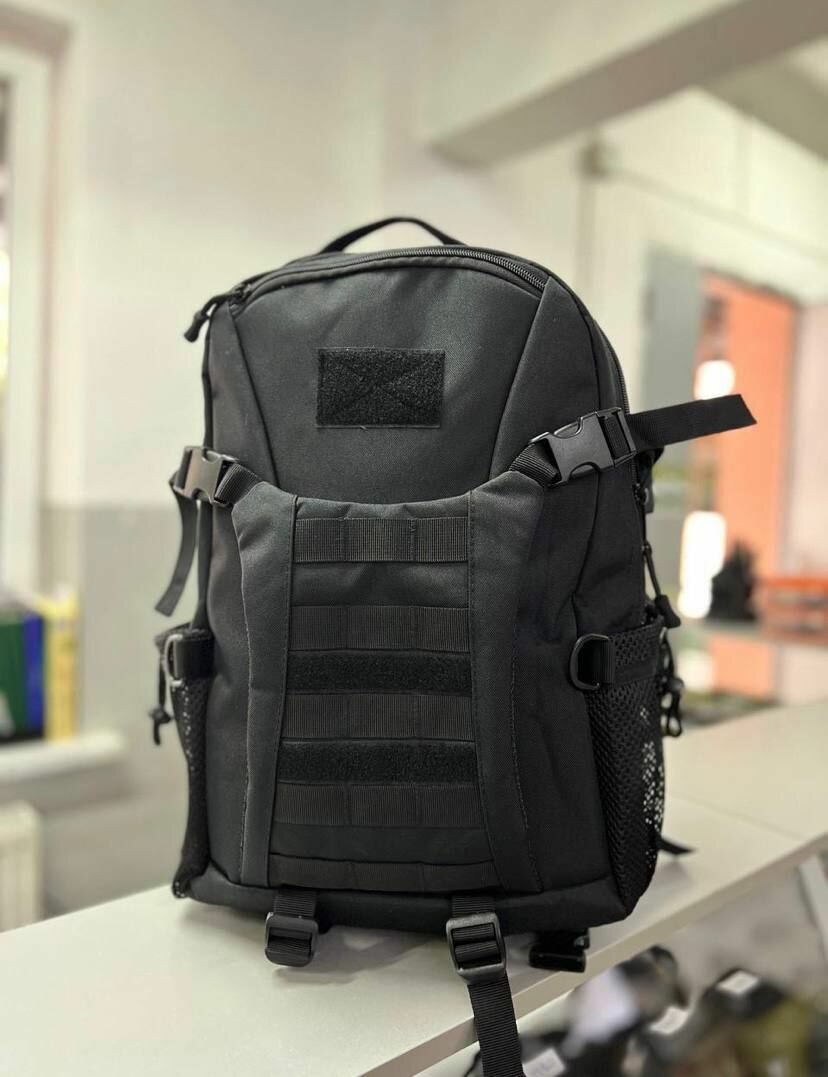 Универсальный тактический рюкзак 35л черный