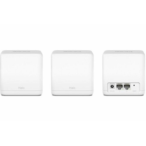 Wi-Fi Mesh система Mercusys Halo H30G 3 устройства белый 10141₽