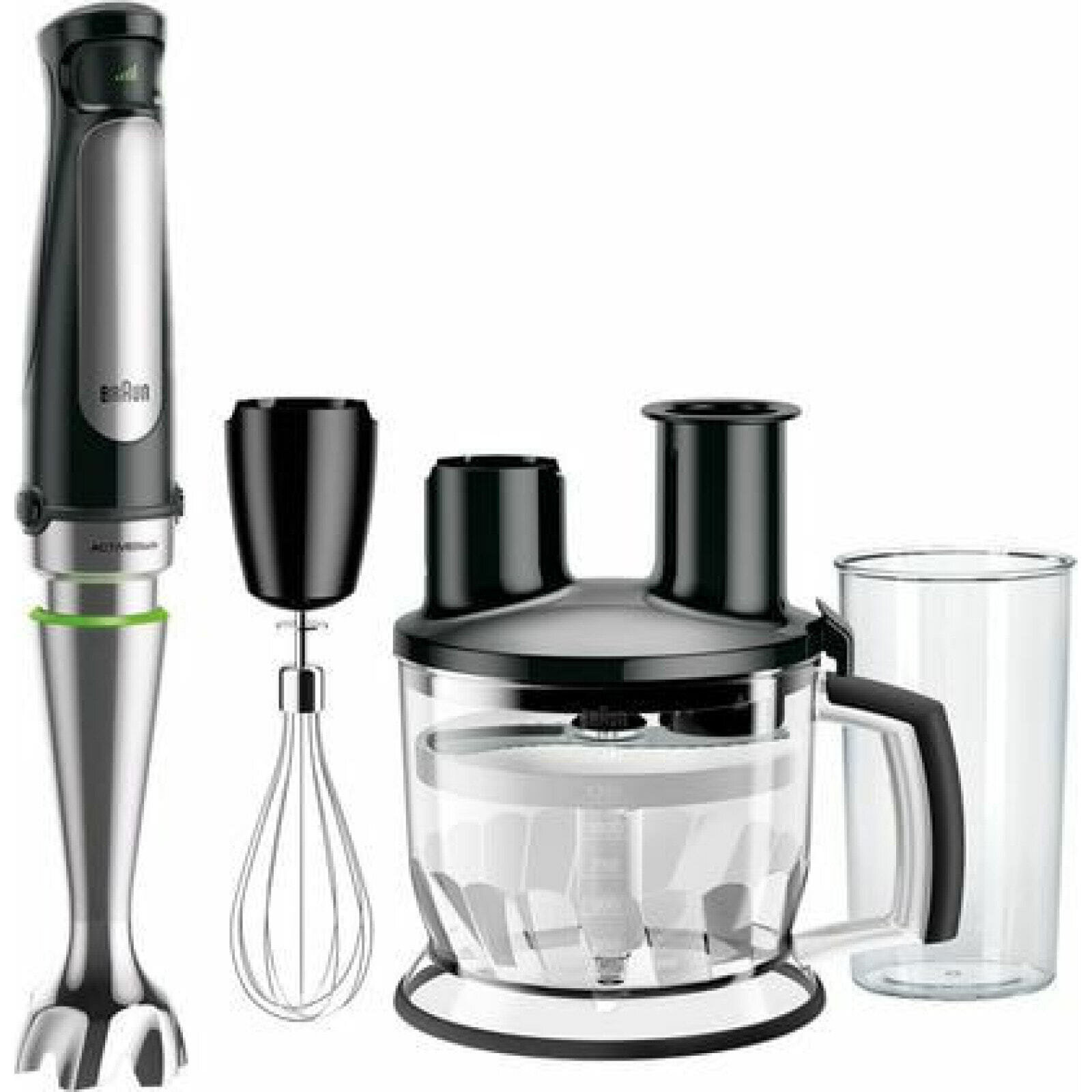 Braun MultiQuick 7 MQ 7075X 15 L Стационарный 1000 W Черный MQ7075X