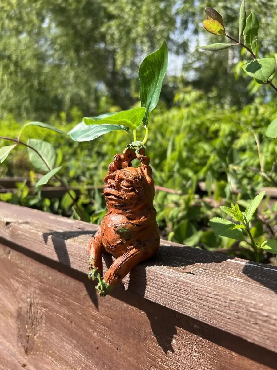 Садовая фигурка мандрагора — фото 1