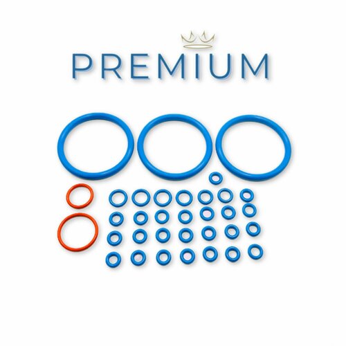 Премиальный комплект уплотнителей для кофемашины Delonghi ECAM Цвет синий 2650₽