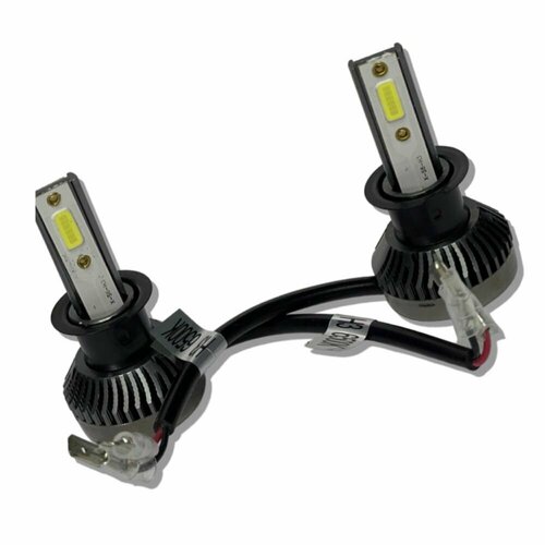 Лампа светодиодная LED автомобильная k7c цоколь H3, для ближнего света, мощные (6000К) 36w, ПТФ K7 H3 комплект 2 шт