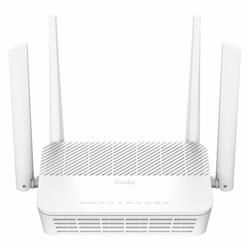 Wi-Fi роутер CUDY WR3000H AX3000 белый 6679₽