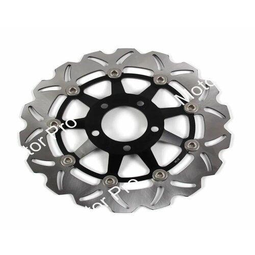 Передний тормозной диск для Suzuki VZ800 MARAUDER 1997-2004 RG125F GAMMA 1992, аксессуары для мотоциклов, ротор тормозного диска VZ 800 GOLD, Gold 1 Piece