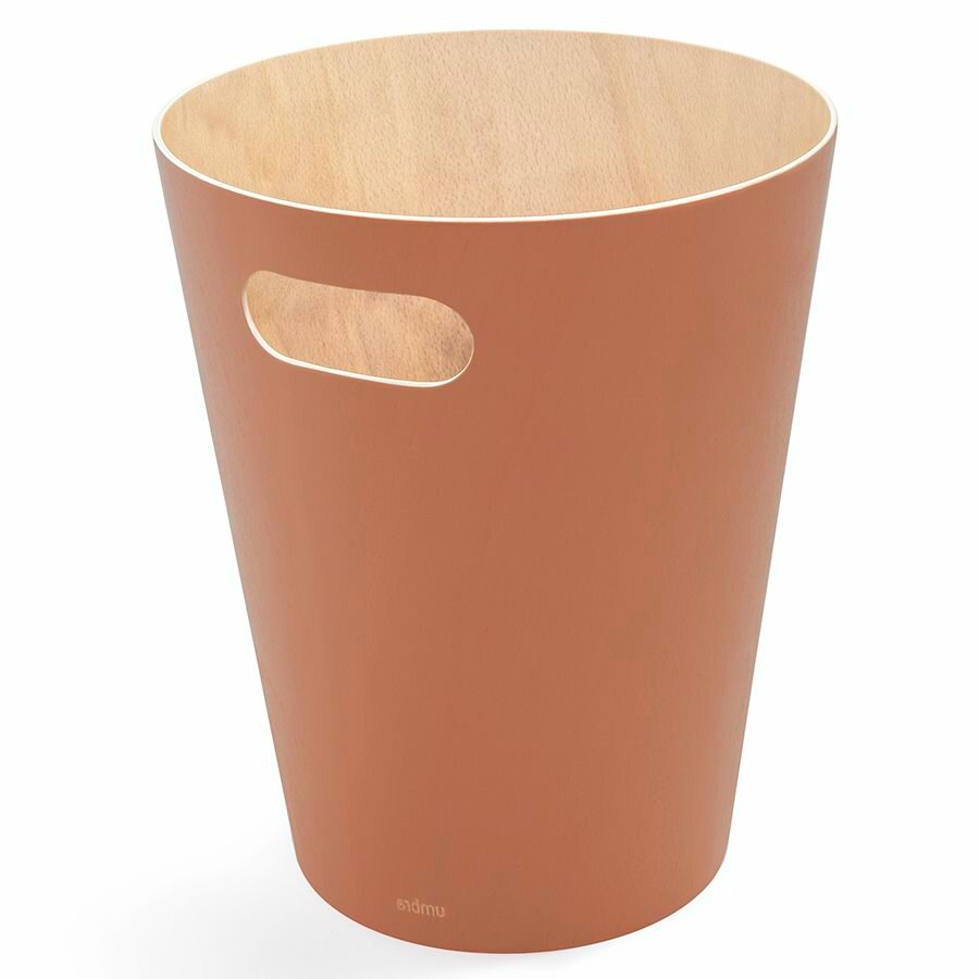 Корзина для мусора Umbra Woodrow бук тополь 75 л коричневая