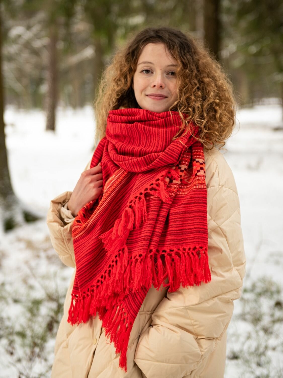 Шаль Базовая коллекция для женщин