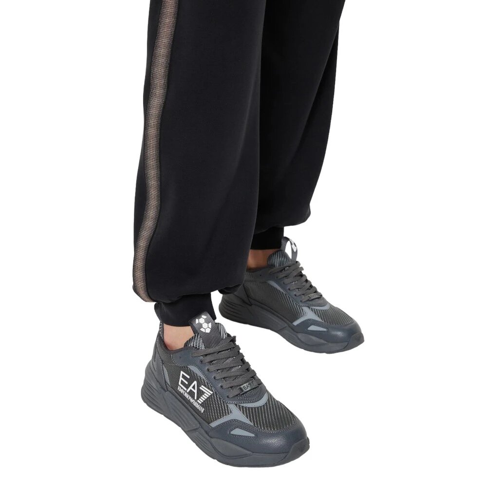 Брюки EA7 EMPORIO ARMANI, размер XS, черный — фото 1