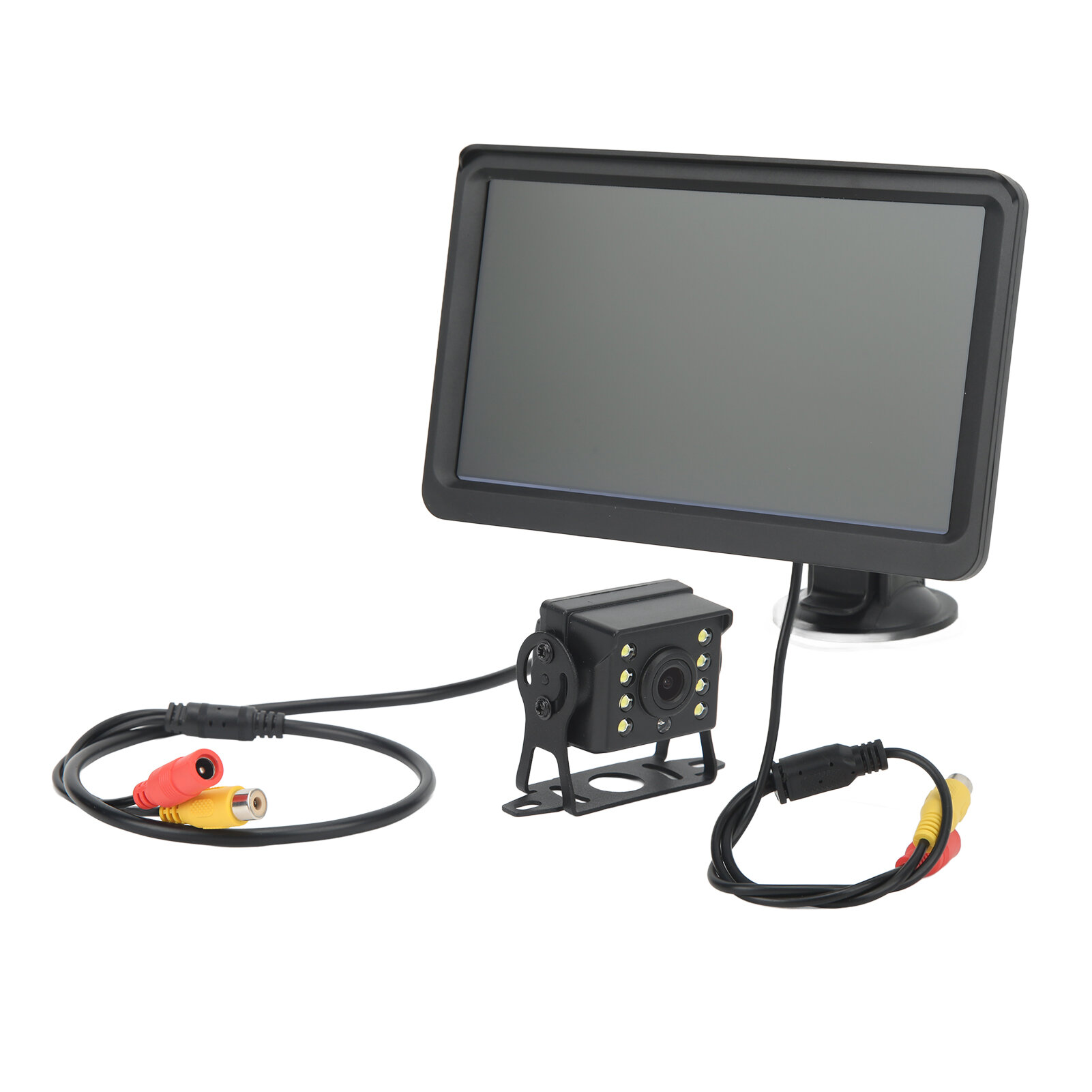 Комплект камеры с 8 огнями и монитором для заднего обзора 7 дюймов IP66 водонепроницаемый ночное видение для фур микроавтобусов внедорожников и автобусов
