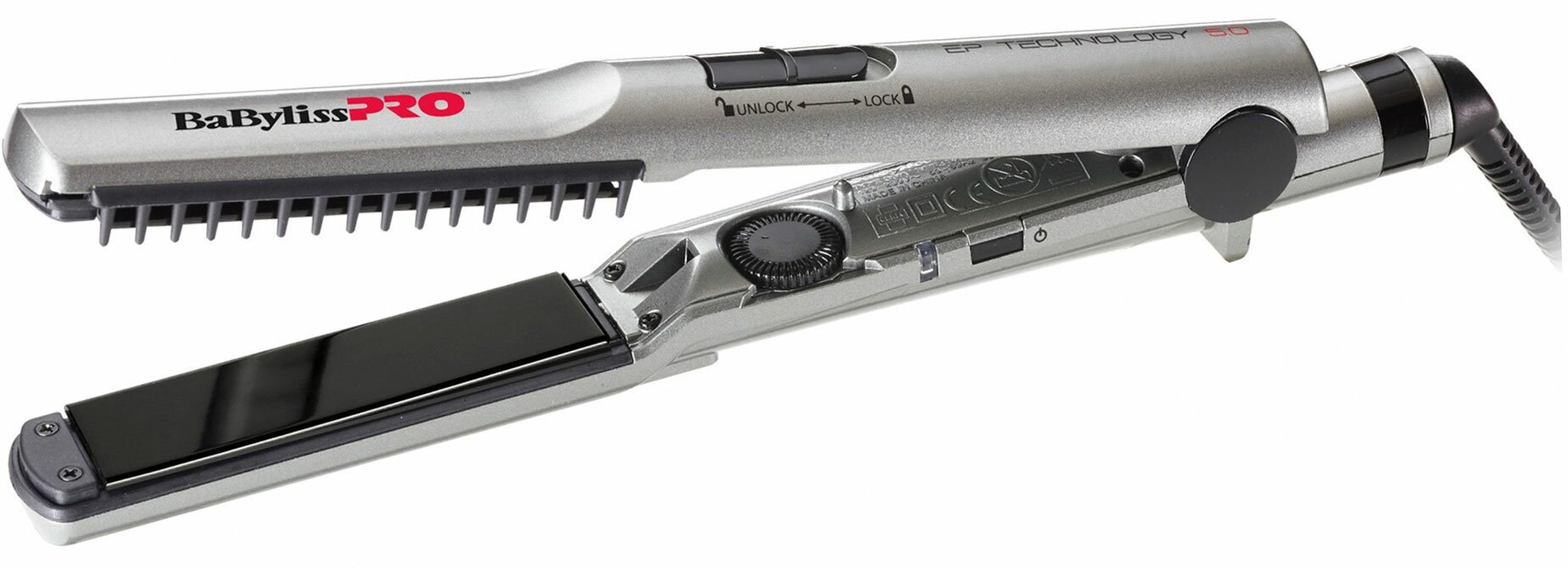 Выпрямитель BaBylissPRO BAB2670EPE автоотключение, фиксатор пластин