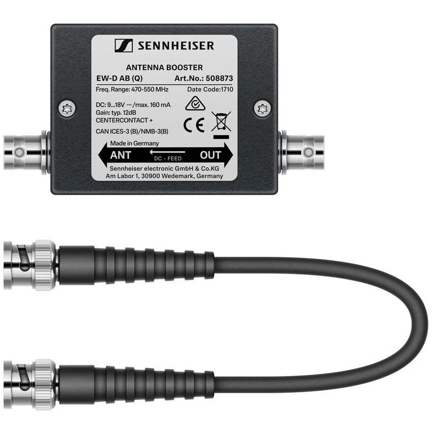 Антенна/усилитель сигнала для радиосистемы Sennheiser EW-D AB Q