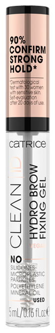 CATRICE Clean Id Hydro Brow Fixing Gel, 010 Transparent