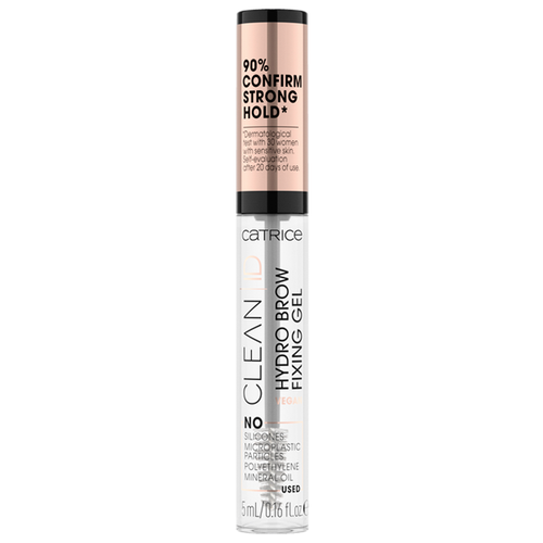 CATRICE Clean Id Hydro Brow Fixing Gel, 010 Transparent