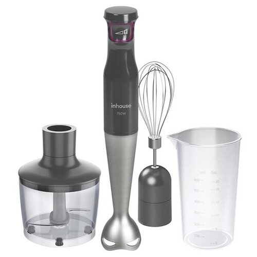 Погружной блендер Inhouse IHB75001DG серый металлик 299000₽