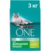 Сухой корм Purina ONE для домашних кошек с индейкой и цельными злаками, Пакет, 750 г,Для взрослых кошек