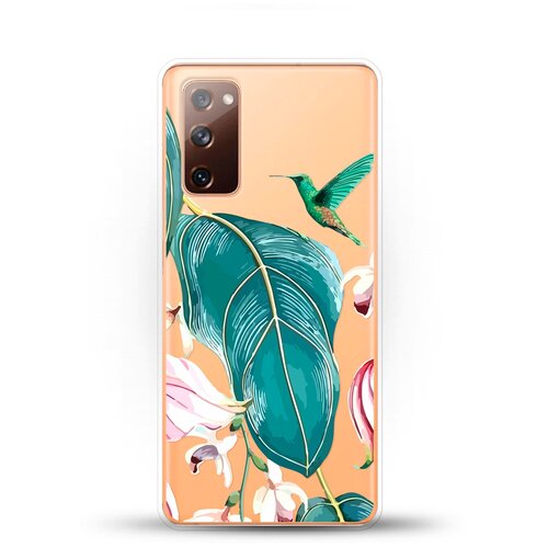 фото Силиконовый чехол колибри на samsung galaxy s20fe (fan edition) andy & paul